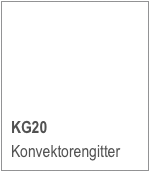 KG20 Konvektorengitter