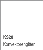 KS20 Konvektorengitter